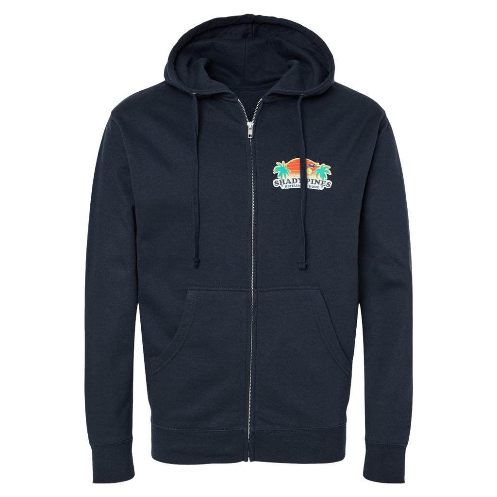 Shady Pines Zip Hoodie (Sunset)