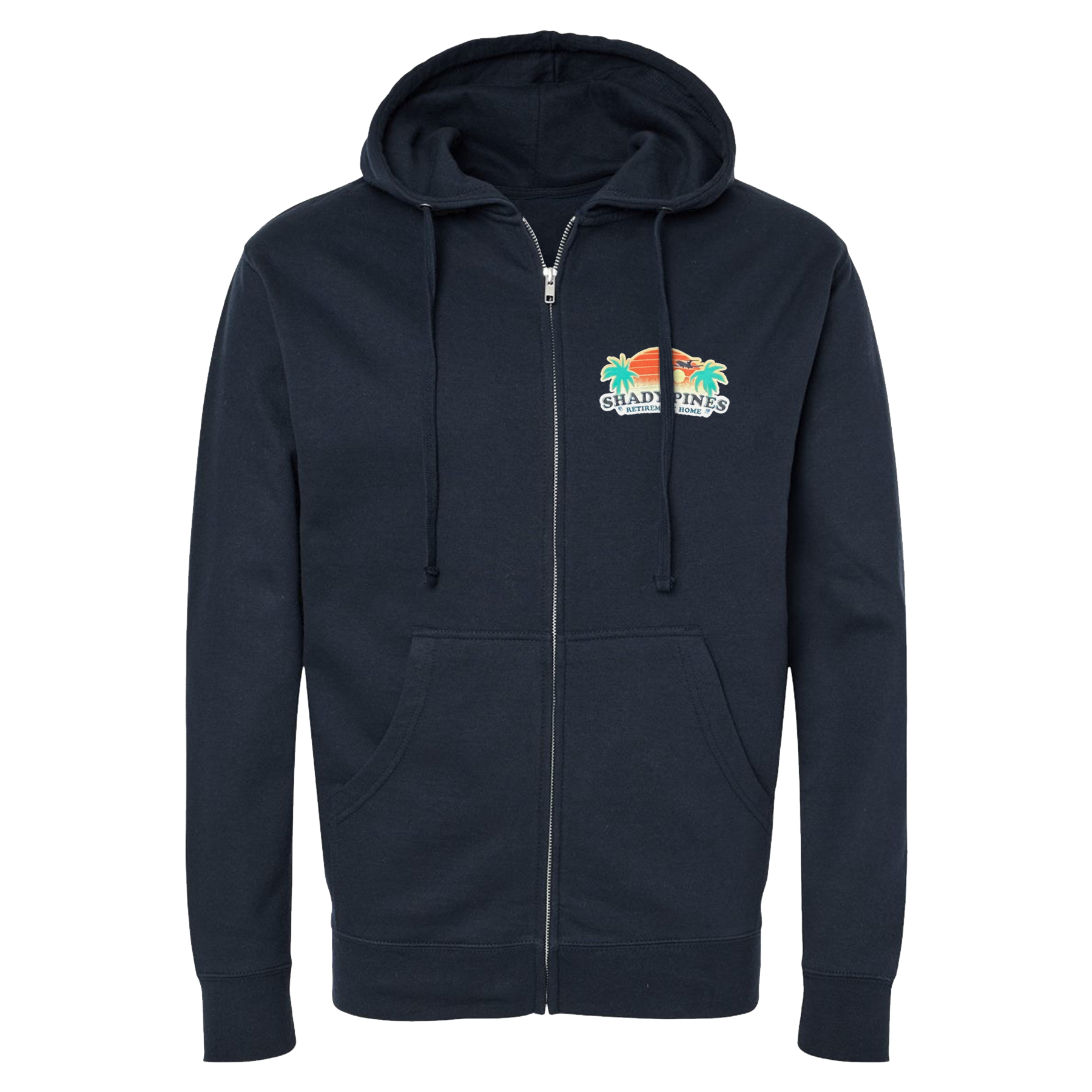 Shady Pines Zip Hoodie (Sunset)