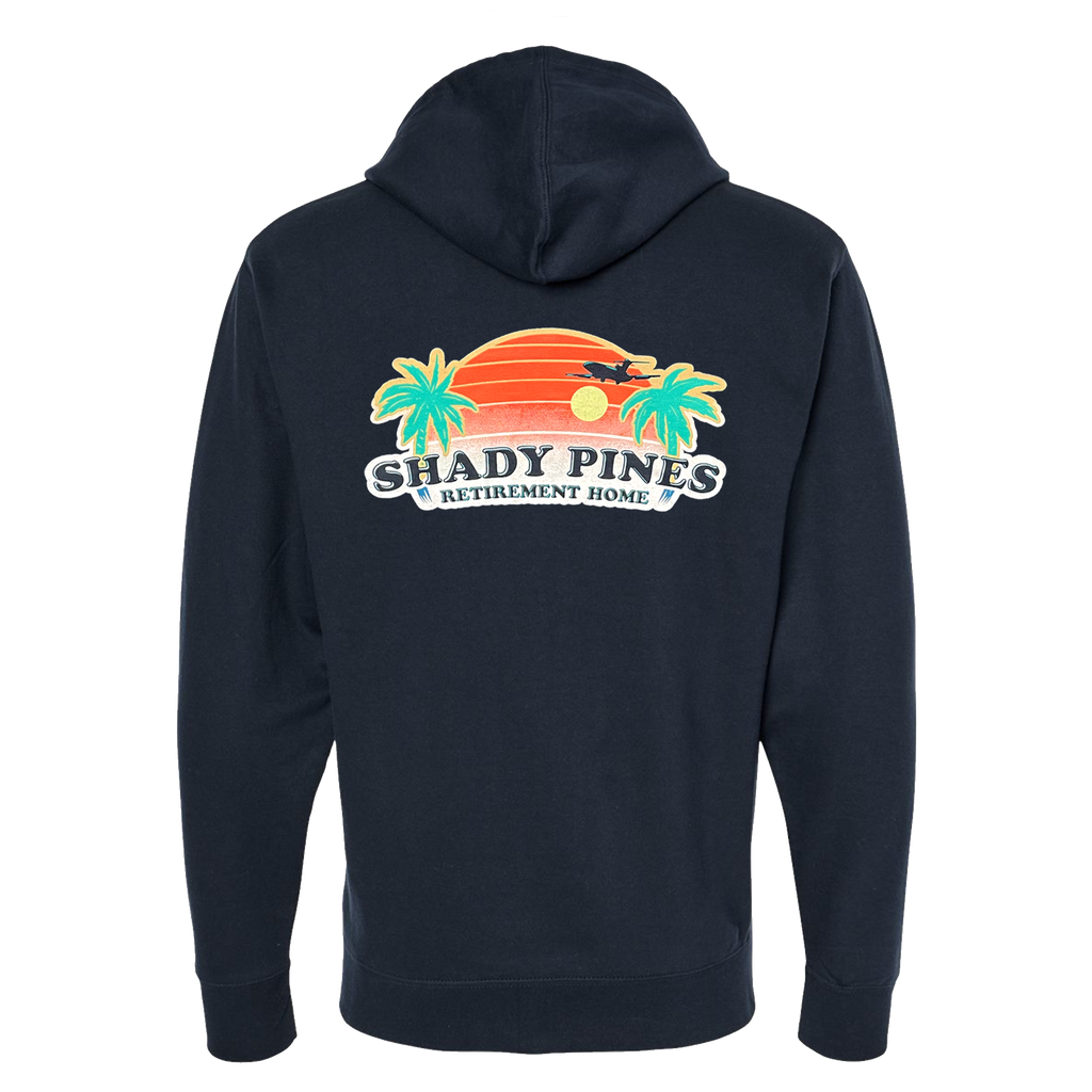 Shady Pines Zip Hoodie (Sunset)
